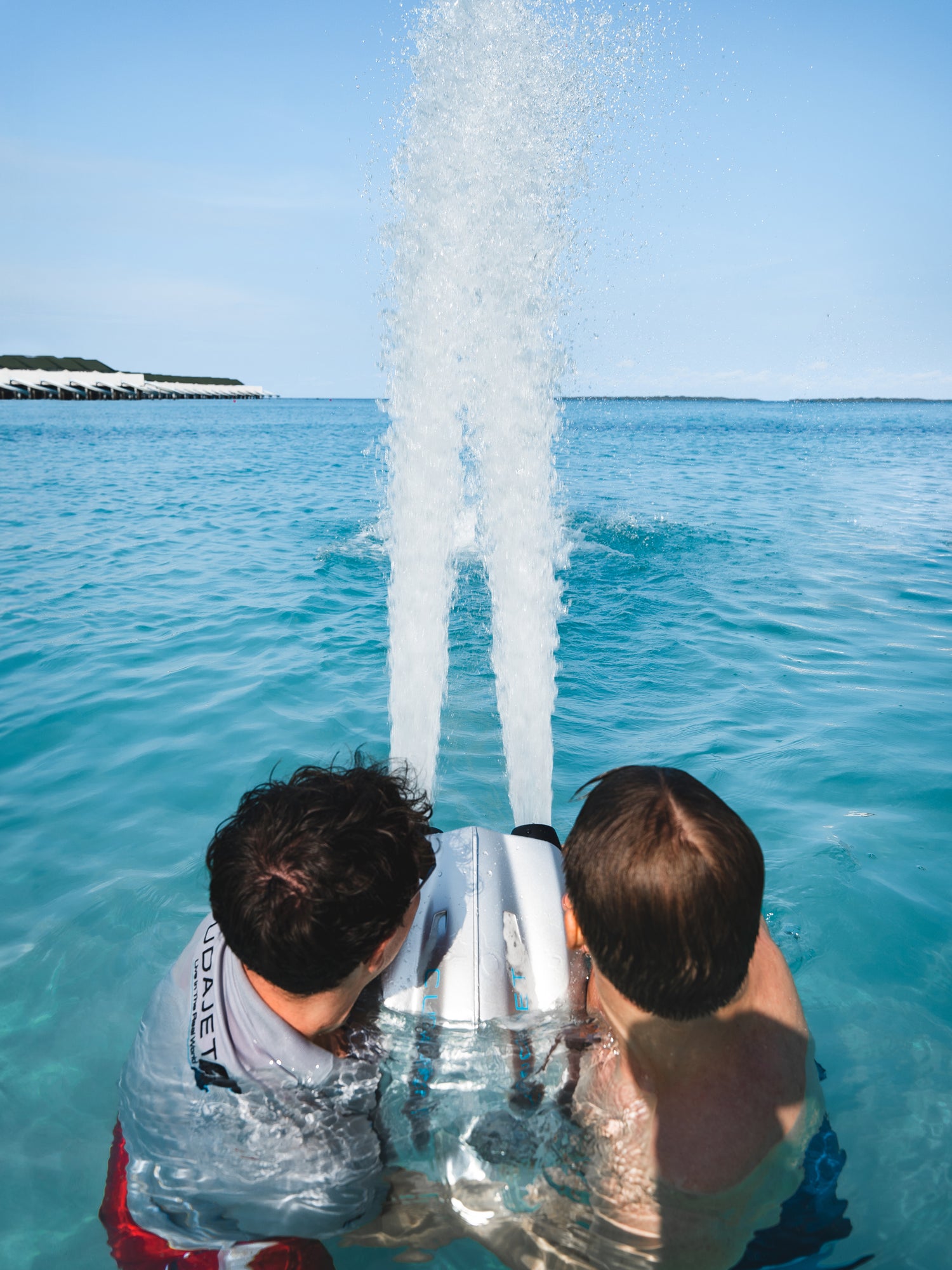 Underwater Jetpack patented propulsion system, made for superyachts, the ultimate and best yacht toy