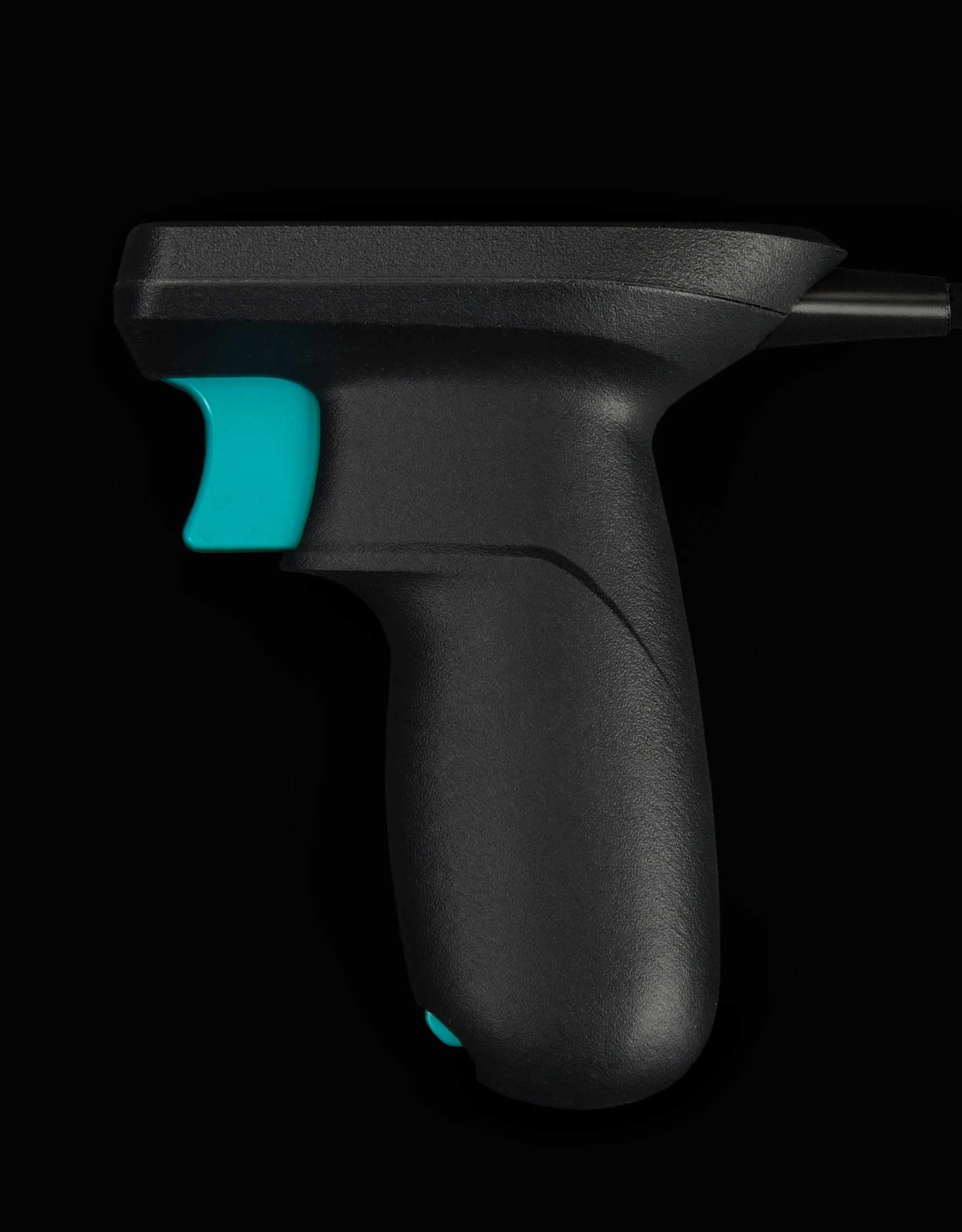 CudaJet Underwater Jetpack hand controller in the studio, showing trigger